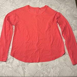 Lululemon long sleeve cropped shirt